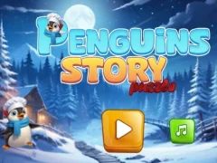 Permainan Penguins Story Puzzle talian