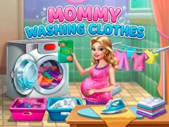 Permainan Mommy washing clothes talian