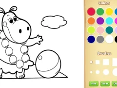 Permainan Baby Farm Animals Coloring Book for Kids talian