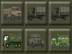 Permainan Army Trucks Memory talian