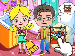 Permainan Toka Boka Home Clean Up Design talian