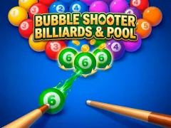 Permainan Bubble Shooter Billiards & Pool talian