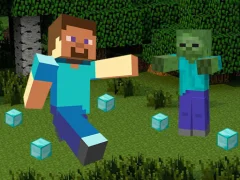 Permainan Pixelcraft Hidden Diamond Blocks talian