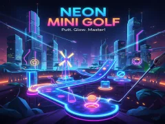 Permainan Neon Mini Golf talian