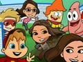 Permainan Nickelodeon Tag attack talian