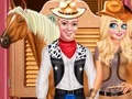 Permainan Frozen Couple Cowboy Style talian