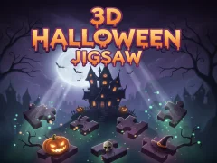 Permainan 3D Halloween Jigsaw talian