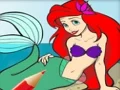 Permainan Princess Mermaid Coloring Game talian