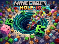 Permainan Minecraft Hole IO talian