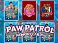 Permainan Paw Patrol Memory Cards talian