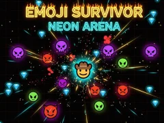 Permainan Emoji Survivor - Neon Arena talian