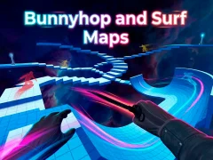 Permainan Bunnyhop and Surf Maps talian