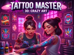 Permainan Tattoo Master 3D: Crazy Art talian