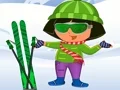 Permainan Dora Ski Dress up talian