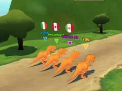 Permainan Dinosaur Shifting Run talian