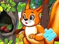 Permainan Jigsaw Puzzle: Squirrel Hide Food talian