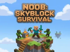 Permainan Noob: Skyblock Survival talian