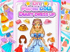 Permainan Diy Paper Doll Diary Dress Up talian
