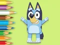 Permainan Coloring Book: Happy Bluey talian