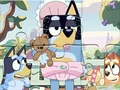 Permainan Jigsaw Puzzle: Bluey Play Time talian
