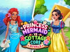 Permainan Princess Cottage Core vs Mermaid Core Rivals talian