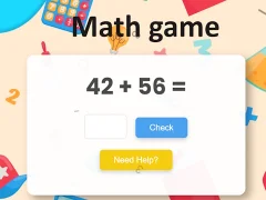 Permainan Math game talian