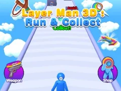 Permainan Layer Man 3d Run Collect talian