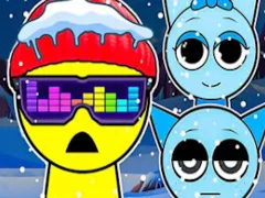 Permainan Incredibox Party Frozen Sprunki Beat talian