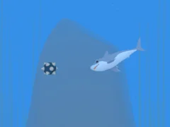 Permainan Lonely Shark Frenzy talian