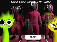 Permainan Squid Game Sprunki Fnf Battle talian