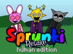 Permainan Sprunki Retake: Human Edition talian