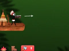 Permainan Stickman Arrow Battle talian