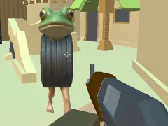 Permainan Italian Brainrot Animals Attack 3D talian