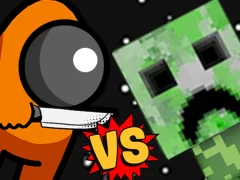 Permainan Among vs Creeper talian