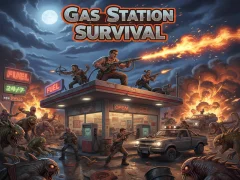 Permainan Gas station survival talian