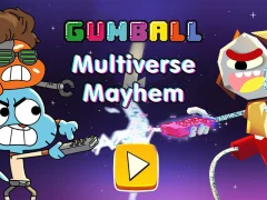 Permainan The Amazing World of Gumball Multiverse Mayhem talian