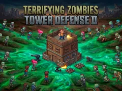 Permainan Terrifying Zombies Tower Defense II talian