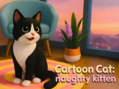 Permainan Cartoon Сat: naughty kitten talian