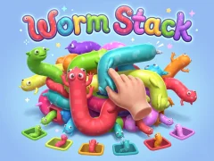 Permainan Worm Stack talian