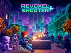 Permainan Revoxel shooter talian