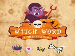 Permainan Witch Word Halloween Puzzel Game talian