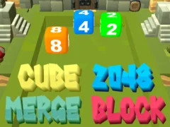 Permainan 2048 Cube Merge Block talian