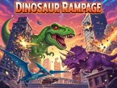 Permainan Dinosaur Rampage talian