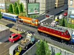 Permainan Modern Train Driving Simulator talian