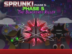 Permainan Sprunki Phase 5: The Blackened Killer talian