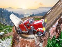 Permainan Semi Truck Snow Simulator talian