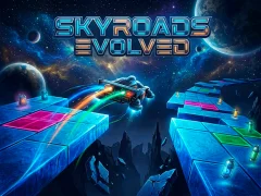 Permainan SkyRoads Evolved talian