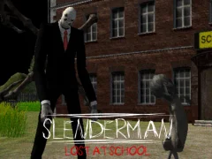Permainan Slenderman Lost at School talian