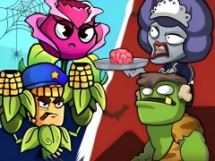 Permainan Plants Vs Zombies - Merge Defense talian