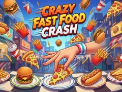 Permainan Crazy Fast Food Crash talian